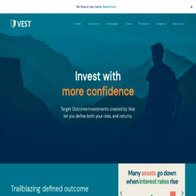Скриншот главной страницы сайта vestfin.com