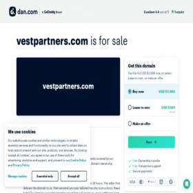 Скриншот главной страницы сайта vestpartners.com