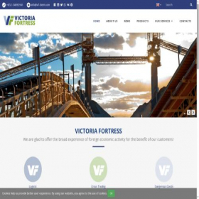 Скриншот главной страницы сайта vfchemical.com