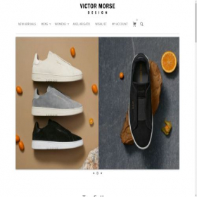 Скриншот главной страницы сайта victormorsedesign.com