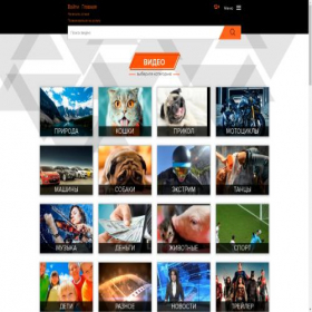 Скриншот главной страницы сайта videobarbos.ru