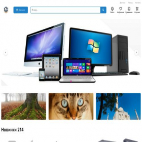 Скриншот главной страницы сайта vikmarket.ru