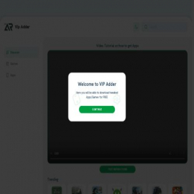 Скриншот главной страницы сайта vipadder.com