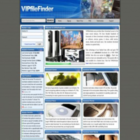 Скриншот главной страницы сайта vipfilefinder.com