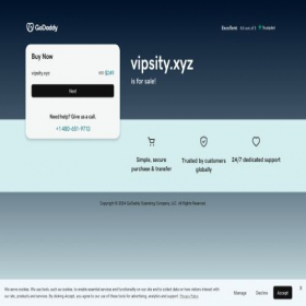 Скриншот главной страницы сайта vipsity.xyz