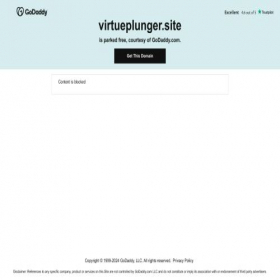 Скриншот главной страницы сайта virtueplunger.site