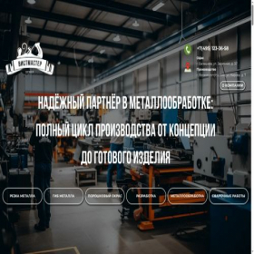 Скриншот главной страницы сайта vistmaster.ru