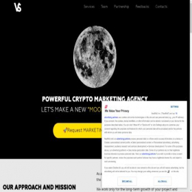 Скриншот главной страницы сайта vitor-services.company