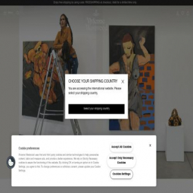 Скриншот главной страницы сайта viviennewestwood.com