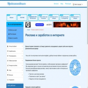 Скриншот главной страницы сайта vizobmenonline.ru