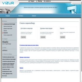 Скриншот главной страницы сайта vizur.ru