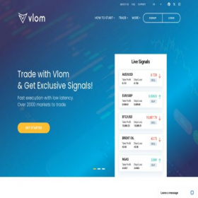 Скриншот главной страницы сайта vlom.com