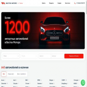 Скриншот главной страницы сайта vmtradein.ru