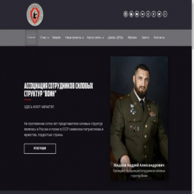 Скриншот главной страницы сайта voinlife.com