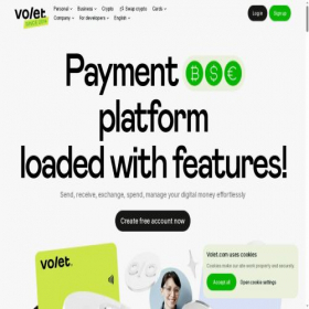 Скриншот главной страницы сайта volet.com