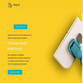 Скриншот главной страницы сайта volshebnyi.com