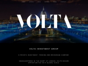 Скриншот главной страницы сайта voltainvestments.co.uk