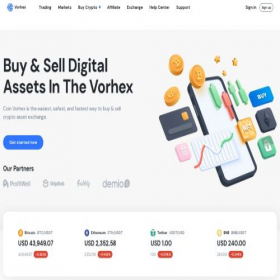 Скриншот главной страницы сайта vorhex.com