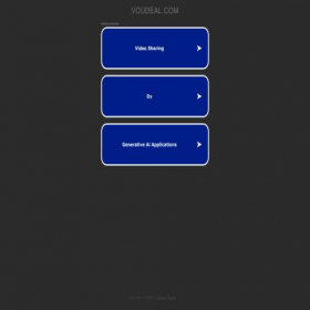 Скриншот главной страницы сайта voudeal.com