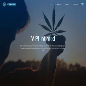 Скриншот главной страницы сайта vplantmed.com