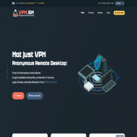Скриншот главной страницы сайта vpn.sn