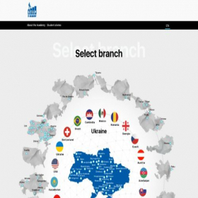 Скриншот главной страницы сайта vrn.itstep.org