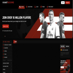 Скриншот главной страницы сайта vs-bet.com