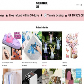 Скриншот главной страницы сайта vs-sale.com