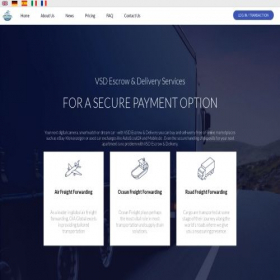 Скриншот главной страницы сайта vsd-delivery.net