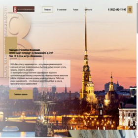 Скриншот главной страницы сайта vsn.su