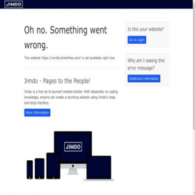Скриншот главной страницы сайта vsrsfsr.jimdofree.com
