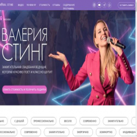 Скриншот главной страницы сайта vsting.ru