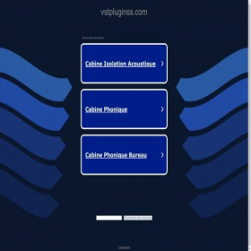 Скриншот главной страницы сайта vstpluginss.com