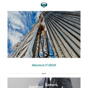 Скриншот главной страницы сайта vtgroupofcompanies.com
