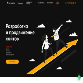 Скриншот главной страницы сайта vtop-vmeste.ru