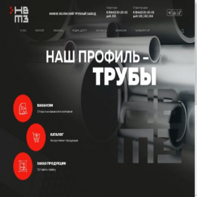 Скриншот главной страницы сайта vtpz34.ru