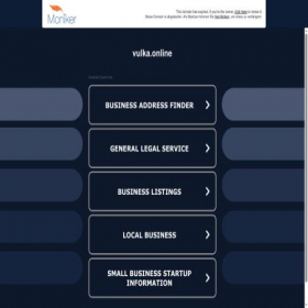 Скриншот главной страницы сайта vulka.online