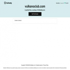Скриншот главной страницы сайта vulkanoclub.com