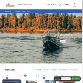 Скриншот главной страницы сайта vyatka-profi.ru
