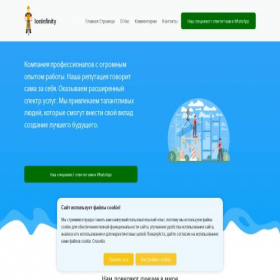 Скриншот главной страницы сайта vyvoz-stroi-mysora.ru