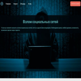 Скриншот главной страницы сайта vzlom-vip.ru