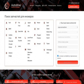Скриншот главной страницы сайта w-binar51.ru