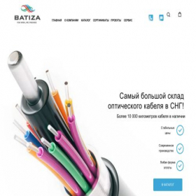 Скриншот главной страницы сайта w1.batiza.org