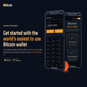 Скриншот главной страницы сайта wallet.bitcoin.org