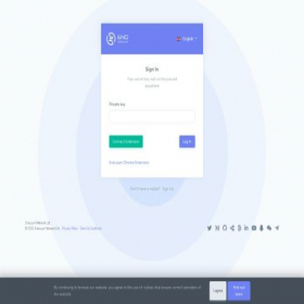 Скриншот главной страницы сайта wallet.enecuum.com