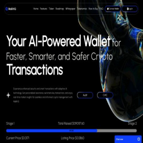 Скриншот главной страницы сайта wallitiq.io