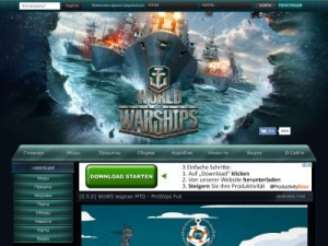 Скриншот главной страницы сайта warshipsmods.ru
