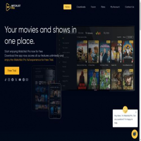 Скриншот главной страницы сайта watchlist-pro.com