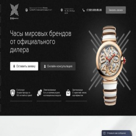 Скриншот главной страницы сайта watchpremium.online