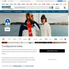 Скриншот главной страницы сайта waveinn.com